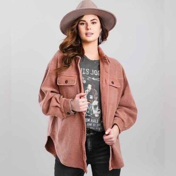 Free People Ruby Jacket In Cider L - Picture 3 of 16